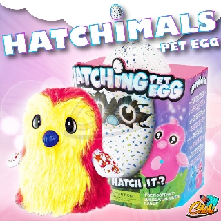 ไข่ฟักฮะจิมอนเซอไพรส์ Hachimals ลูบแล้วหักไข่ (มีเสียงร้อง มีไฟที่ตา เดินได้)