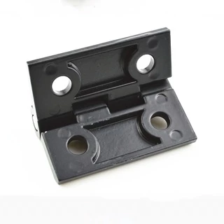 บานพับอลูมิเนียมอัลลอย สีดำ Black Aluminum Alloy Hinge