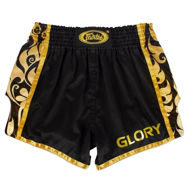 Fairtex Boxing shorts BSG1 - Black/Gold