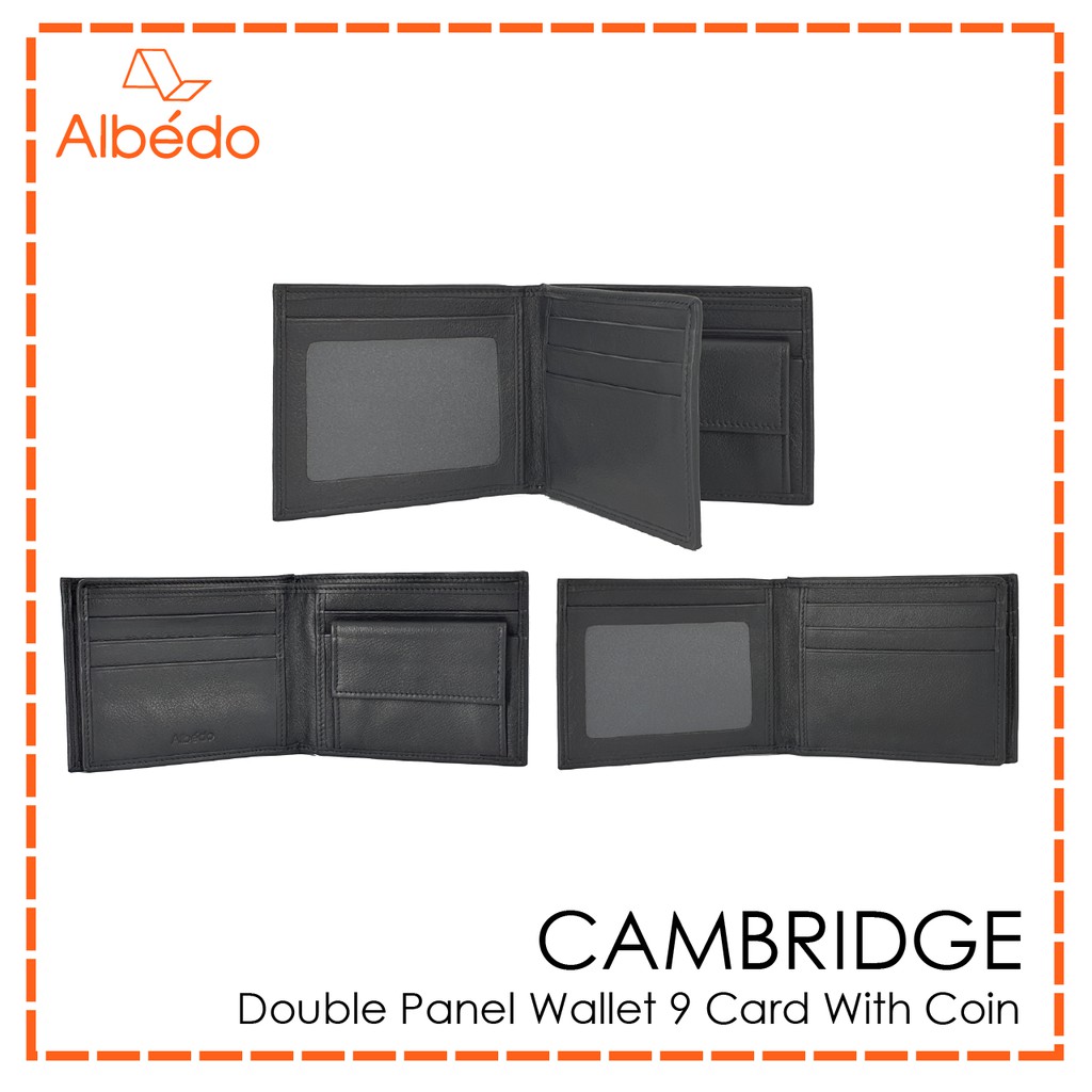 Albedo محفظة CAMBRIDGE ‏9 بطاقات بجيب عملات — صورة 4