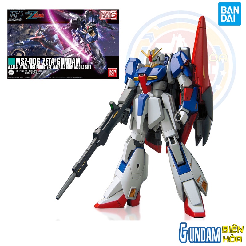 HG 1/144 ZETA GUNDAM กันดั้มประกอบรุ่น