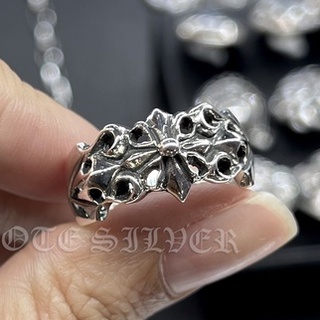 แหวนเงินแท้สไตล์กอธิคกางเขนด้านเท่า MiNi2020 The Gothic Lover MiNi2020 Sterling Silver 925 NSRG2597