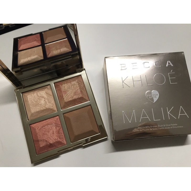 Becca x Khloe Kadashian & Malika haqq blush & glow