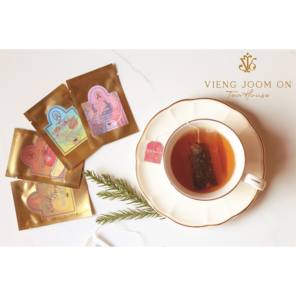 🍵 ชาดำ 🌿ดื่มง่าย หอม​🌿 บรรจุในซอง ขนาด 2 กรัม 🌼 ชาเวียงจูมออน - รูปที่ 6
