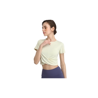 โปรโมชั่น : เสื้อแขนสั้น ระบายอากาศ ใส่เล่นกีฬา โยคะ วิ่ง สําหรับผู้หญิง