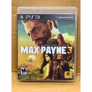 แผ่นแท้ [PS3] [English] Max Payne 3 (Zone 1 US) (BLUS-30557)