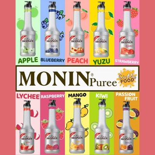 โมแนง เพียวเร่ 🍑 MONIN Puree โมนินเพียวเร่ โมนิน โมแนงต์ 1L.