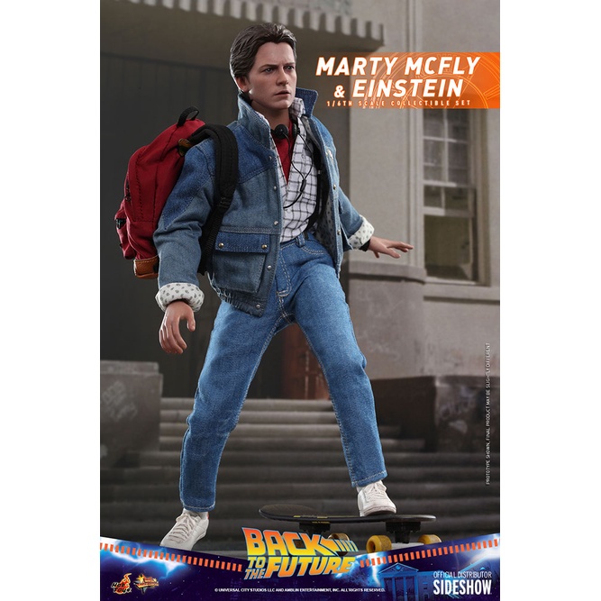 Hot Toys MMS573 Marty McFly and Einstein (Exclusive) | Shopee Thailand