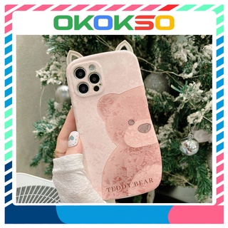 เคสโทรศัพท์มือถือลายการ์ตูนหมีน่ารักสําหรับ Oppo Reno6,Reno5 5G, Reno5 Pro, A53 2020/A32, A9 2020/A5 2020/A11,  R17, A72 5G/A53 5G