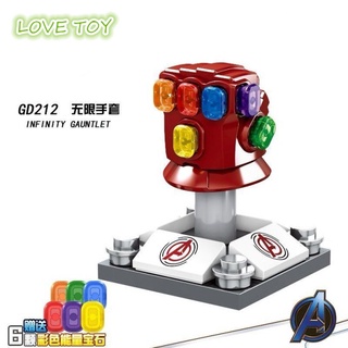 Nkodok Lego Compatible Building Blocks Avengers Endgame Ironman Infinity Gauntlet Toys