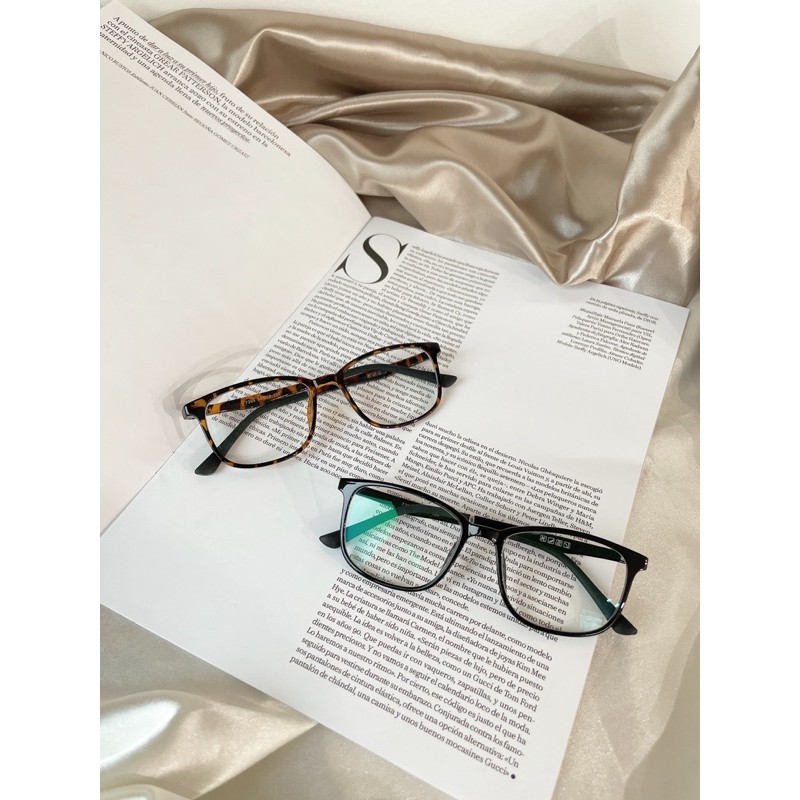 แว่นสายตาสั้น กันแสงสีฟ้าบลูบล็อค แว่นเล่นคอมค่าสายตา -0.50 ถึง -4.00 (7394A) ราคา ถูกที่สุด ดีลบีเคเค แกลเลอรีภาพที่ 7