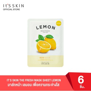 ItS SKIN The Fresh Mask Sheet Lemon (6 pcs.)