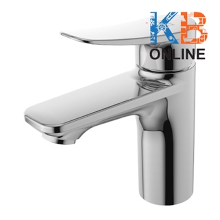 F10901-CHACT ก๊อกผสมอ่างล้างหน้า รุ่น MILANO (พร้อมสะดืออ่างและสต็อปวาล์ว) Basin Mixer with Pop-Up Drain series MILANO