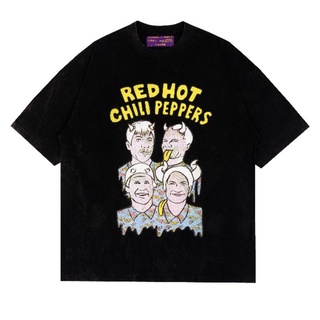 [COD]เสื้อยืด พิมพ์ลาย Local BRAND RED HOT CHILI