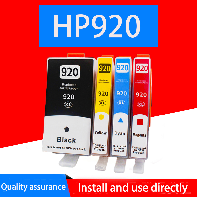 HP 920 920XL hp920 hp920xl BLACK AND COLOUR INK CARTRIDGE CD975AA,CD972AA,CD973AA