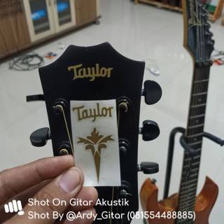 สติกเกอร์รูปลอก ลาย Taylor Guitar สําหรับติดตกแต่งกีตาร์