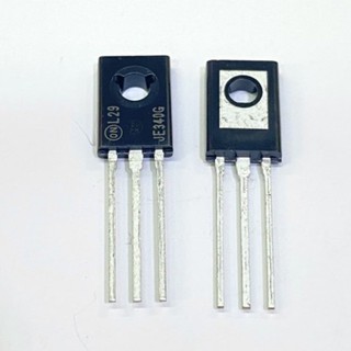 Transitor เบอร์ MJE 340 และ MJE 350 ยี่ห้อ ON หลังเหล็ก (จำนวน1คุ่)