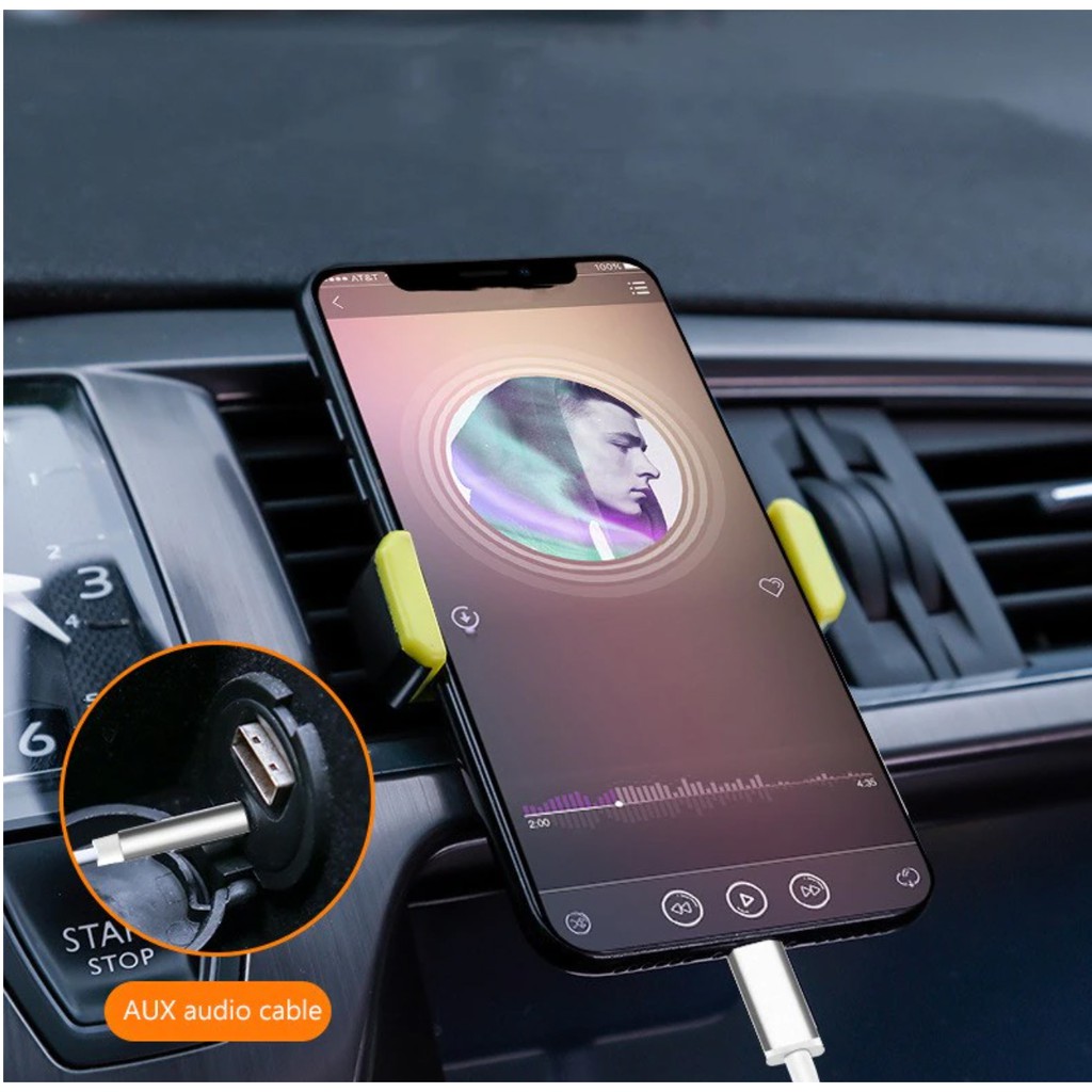 ตัวแปลงหูฟัง สายแปลงหูฟังในรถ USB Type c to AUX Cable สาย AUX สำหรับ android ชิปเสียงดิจิตอล