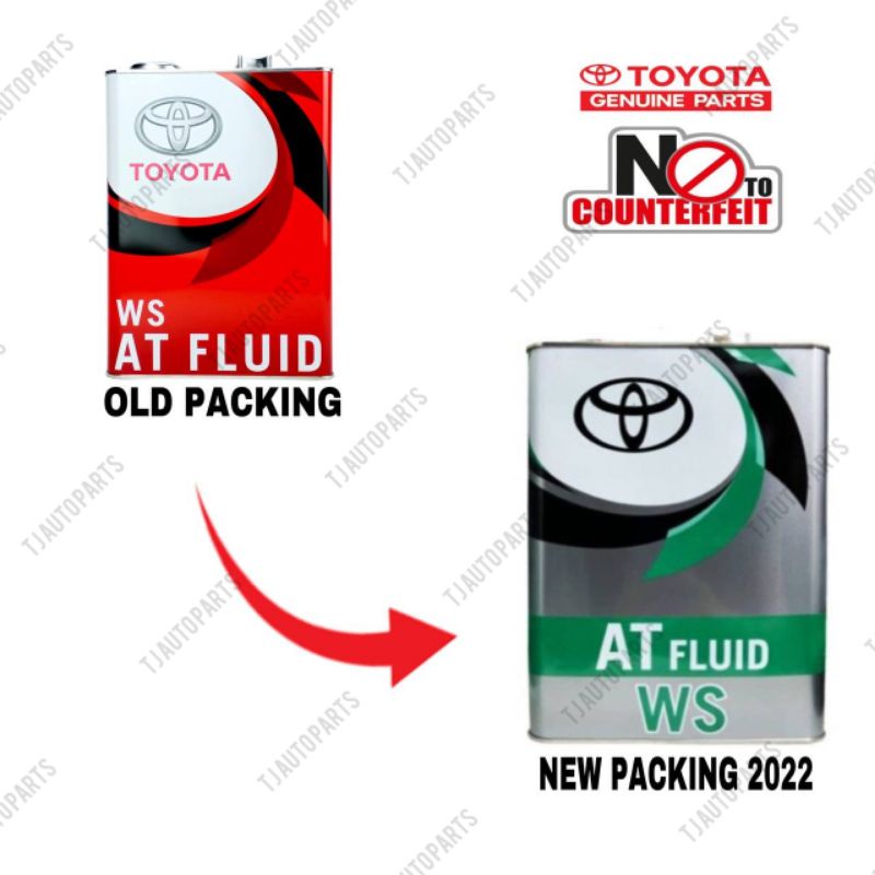 TOYOTA ATF WS AUTO OIL (0886-81855)