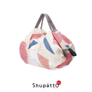 Shupatto รุ่น Tote ขนาด S ลาย Hagire  pink/gray กระเป๋าผ้า นำเข้าจากญี่ปุ่น โดยตัวแทนอย่างเป็นทางการ Shupatto Thailand