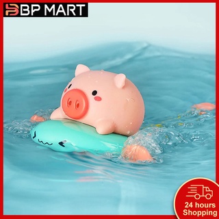 Bpmart ใหม่ ของเล่นอาบน้ํา พลาสติก รูปหมูบิน ปลา เพื่อความปลอดภัย สําหรับเด็ก