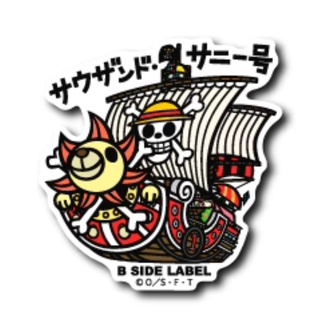 [ส่งตรงจากญี่ปุ่น] B - Side Label สติกเกอร์ Onepiece One Piece Thousand Sunny Japan
