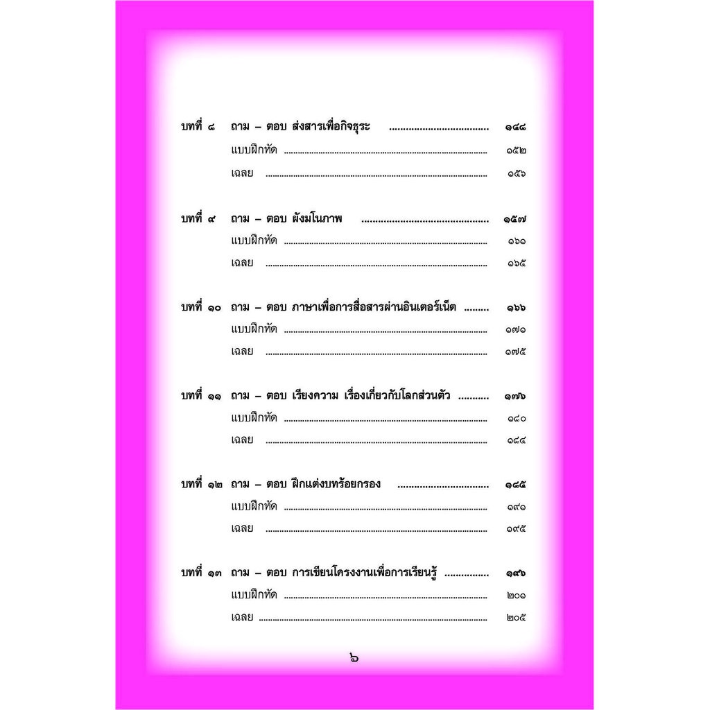 mini ภาษาไทย ม.4 หลักภาษาเพื่อการสื่อสาร และวิวิธภาษา โดย พ.ศ.พัฒนา ราคา ถูกที่สุด ดีลบีเคเค แกลเลอรีภาพที่ 4