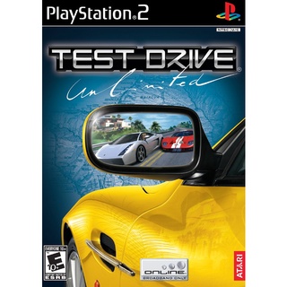 Test Drive Unlimited แผ่นเกมส์ ps2