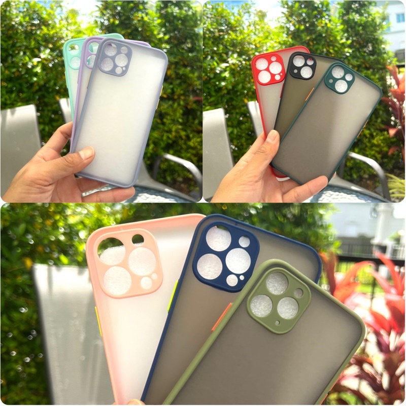 เคสโทรศัพท์ ใช้สำหรับiphone ไม่มีลาย TPU เคสซิลิโคน 11/11pro/11promax/12/12pro/12promax/mini/6/7/8/plus/x/xs/xr/xsmax