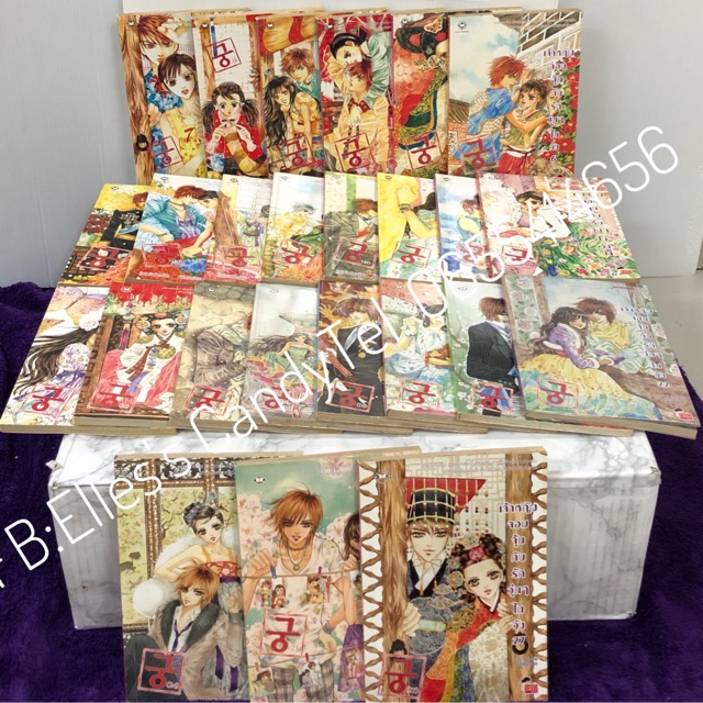 เจ้าหญิงจอมจุ้นกับรักวุ่นๆในวัง ปกติทั้งชุดมี28เล่มขณะนี้มี25เล่มขาดเล่ม 25,26,28