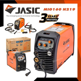 เครื่องเชื่อม+ป้อนลวด JASIC MIG160-N219