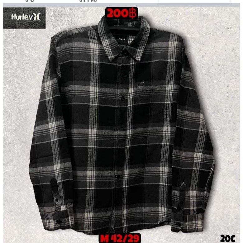 Hurley เสื้อเชิ้ตมือสอง