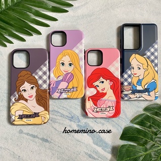 🌈 พร้อมส่ง 👑 Disney Princess (Alice,Ariel,Rapunzel) Case เคสเจ้าหญิง ลิขสิทธิ์แท้ (14 Pro Max/13 Pro Max/S21Ultra)