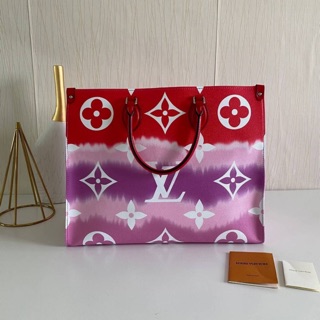 LOUIS VUITTON ESCALE ONTHEGO GM ( Rouge )