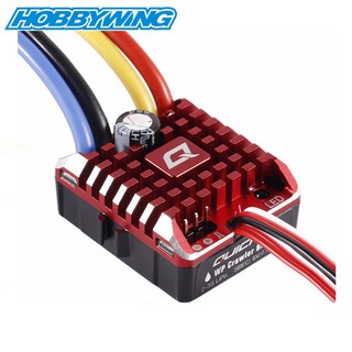 Hobbywing QuicRun ESC ตัวควบคุมความเร็วอิเล็กทรอนิกส์ 1:10 1/8 1080 WP 80A พร้อมการ์ดโปรแกรม