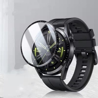 ฟิล์มกันรอยหน้าจอโค้ง 3D สําหรับ Huawei Watch Gt 3 46 มม. 42 มม. Gt2 Pro Gt2 Gt2E