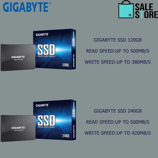 [ประกัน 3 ปี] Gigabyte SSD 120GB/256GB SSD 2.5 SATA Solid State Drive เอสเอสดี - HITECHubon