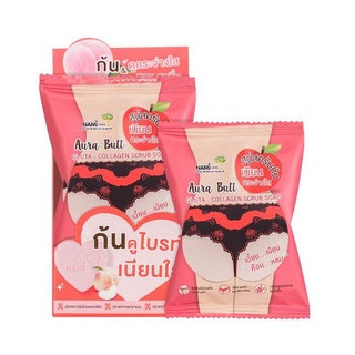 Nami Aura Butt Gluta Collangen Scrub Soap นามิ สบู่สครับผิว