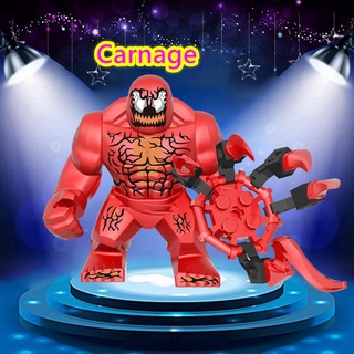 บล็อคตัวต่อ Carnage Venom Marvel ของเล่นสําหรับเด็ก ของขวัญวันเกิด