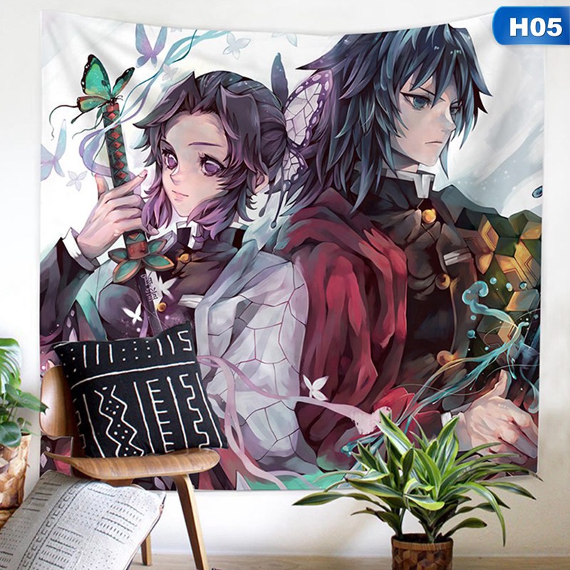 พร อมส ง ผ าขนหน พ มพ ลาย Demon Slayer Kimetsu No Yaiba ส าหร บตกแต งบ าน150 418