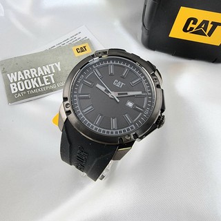 CAT watch AH.151.21.125 ELITE ALL BLACK  Caterpillar watch นาฬิกาข้อมือผู้ชาย นาฬิกาแคทเธอร์พิลลา