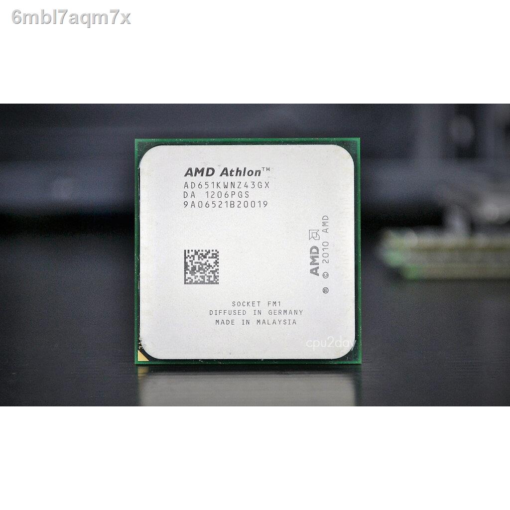 24 ชั่วโมง100 % ต้นฉบับ◊□☃AMD X4 651K ราคา ถูก ซีพียู (CPU) [FM1] CPU Athlon II X4 651K 3.0Ghz พร้อมส่ง ส่งเร็ว ฟรี ซิร