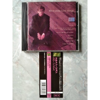 💿 CD ELTON JOHN : LOVE SONG 💗🎵🎶🎵 + OBI