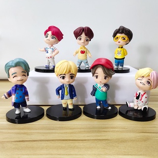 ชุดโมเดลตุ๊กตา Bts รุ่น 1-10 ของเล่นสะสม สําหรับเด็ก