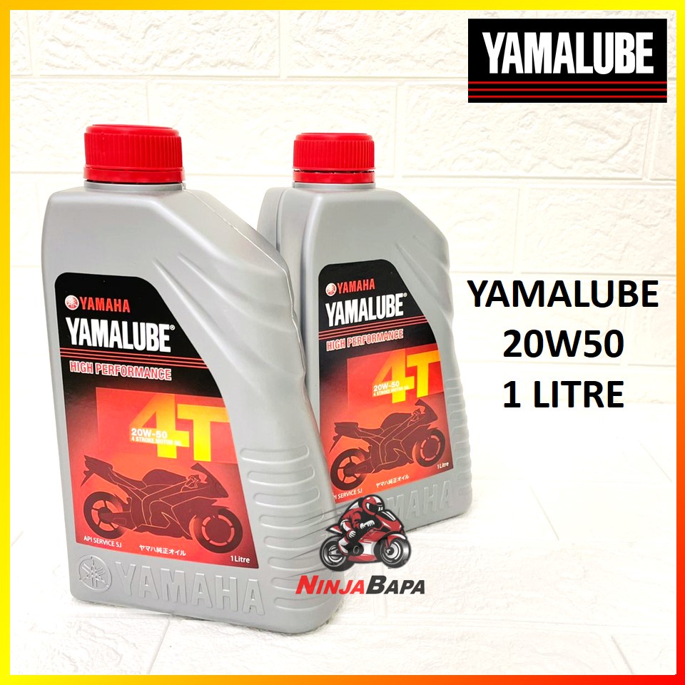 MINYAK HITAM YAMAHA 4T / YAMALUBE 4T HIGH PERFORMANCE (1L)