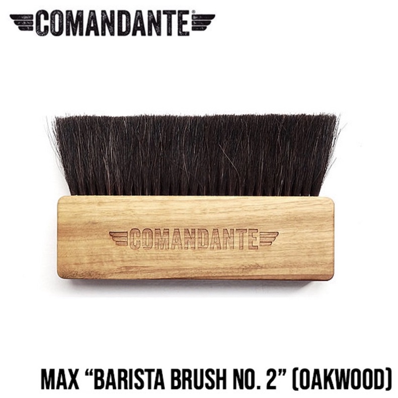 แปรง ปัด ทำความสะอาด เครื่องบดมือหมุน Comandante MAX “Brush No. 2” (Oak wood)