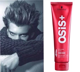 ของแท้ แพ็คเกจใหม่ Schwarzkopf Osis Rock Hard Instant Hold Glue 150 ml.ชวาร์สคอฟ โอซิส ร็อค ฮาร์ด Osis Rock Hard