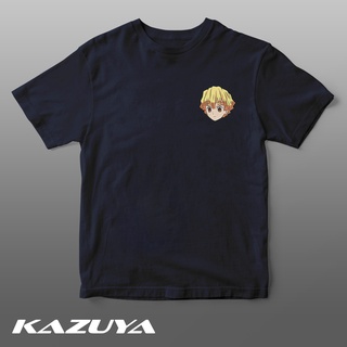 เสื้อยืดผู้ Kazuya TM-0127 เสื้อยืด DEMON Slimer - ZENITSU - Anime S-5XL