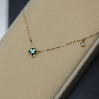 【Superfine Necklace】สร้อยคอโซ่เงินแท้ 925 ชุบทอง สไตล์ญี่ปุ่น