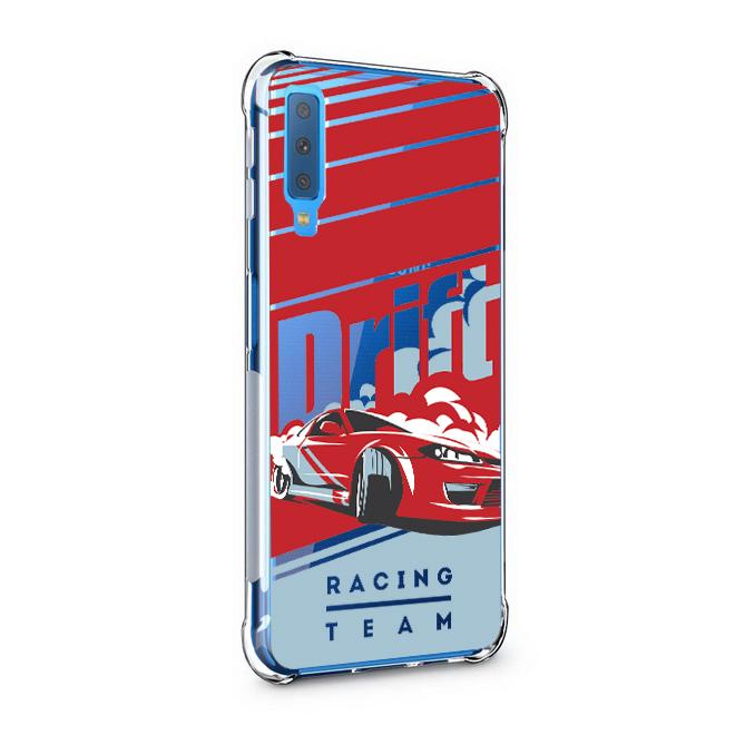 เคส สำหรับ Samsung Galaxy A7 Anti-Shock Protection TPU Case [Racing Team]